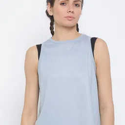 DRYP EVOLUT Round Neck Sleeveless Opaque Sports Tank Top-picture-40