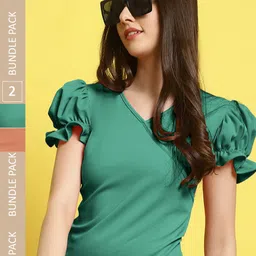 Fabflee Pack Of 2 Regular Top-image-57