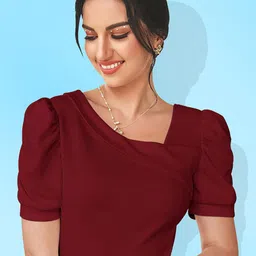 Dream Beauty Fashion Puff Sleeve Regular Top-picture-53