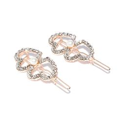 Kord Store Women Rose Gold Tic Tac Hair Clip-97