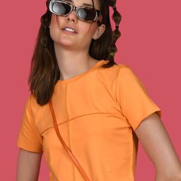 Zink London Round Neck Crop Top-picture-53