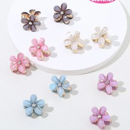 BAESD Girls Set Of 12 Hair Floral Claw Clip-12
