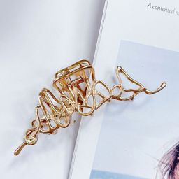 Krelin Women Metal Zig Zag Style Claw Clip-18