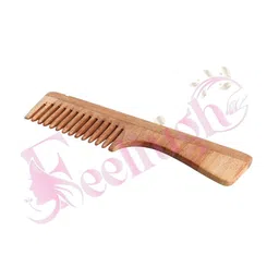 FEELHIGH Anti- Bacteria & Anti-Dandruff Neem Wood Hair Comb-19