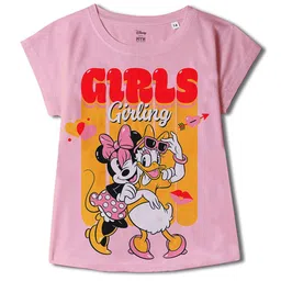 Wear Your Mind Girls Graphic Printed Regular Fit T-shirts-image-35