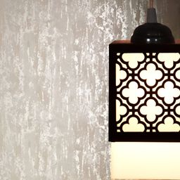 Gojeeva Black Wood Square Shaped Wall Lamp-39