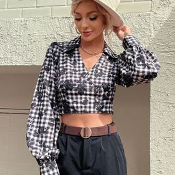 Stylecast X Slyck Checked Crop Top-picture-56