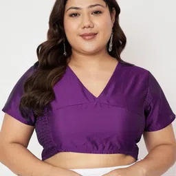 studio rasa Sheen Crop Top-85