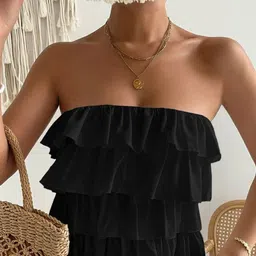Stylecast X Slyck Strapless Ruffled Tube Top-image-81