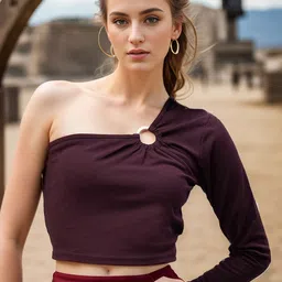 RARE One Shoulder Crop Top-image-20