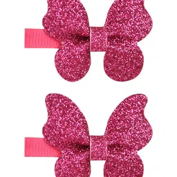 Aye Candy Girls Set Of 2 Embellished Tiny Butterflies Alligator Hair Clip-50