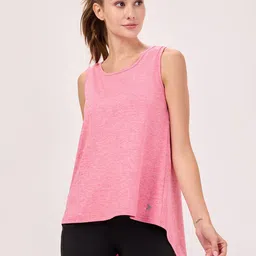 Bombay High Women Round Neck Sleeveless Polyester High-Low Top-image-93