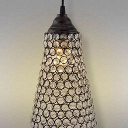 Homesake Black Textured Hanging Wall or Ceiling Lamp-image-93