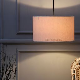 BTR CRAFTS Off White Spherical Ceiling Lamp-11