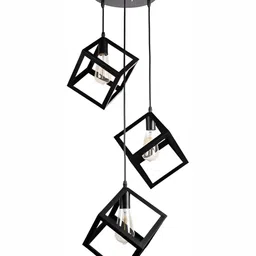 Areezo Black Metal Ceiling Lamp-image-45