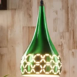Areezo Green Contemporary Metal Ceiling Lamp-image-76