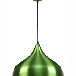 Areezo Green Semi-sphere Metal Ceiling Lamp-26