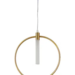 ELIANTE Gold Toned Iron Contemporary Ceiling Lamp-18