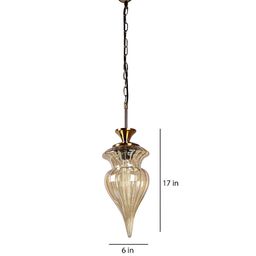 ELIANTE Gold Toned Iron Contemporary Ceiling Lamp-51