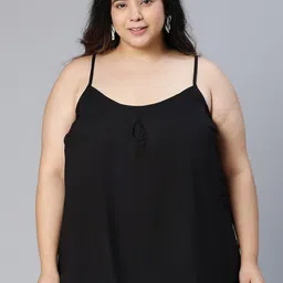 Oxolloxo Shoulder Strap A-Line Top-image-33