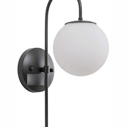 Areezo Black & White Metal Wall Lamp-image-67