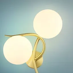 Areezo Gold-Toned Metal Wall Lamp-image-71