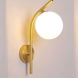 Areezo Gold-Toned 3 Pcs Metal Wall Lamp-image-73