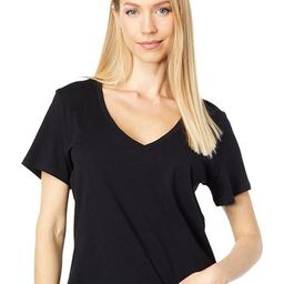 COLOR CAPITAL V-Neck Short Sleeves Top-image-65