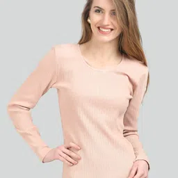 Moda Elementi Self Design Long Sleeves Top-image-67
