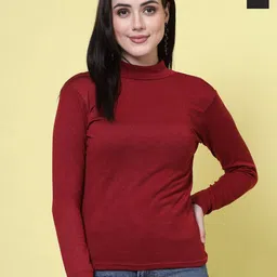 Clora Creation Pack Of 2 High Neck Top-image-95