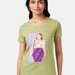 Honey by Pantaloons Printed Round Neck Cotton T-shirts-picture-15
