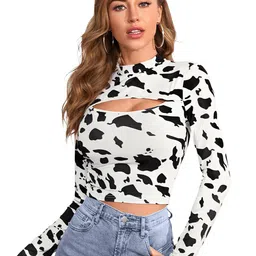 Sitanjali Print Crop Top-image-37
