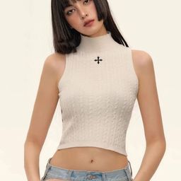 StyleCast Girls High Neck Tank Top-image-50