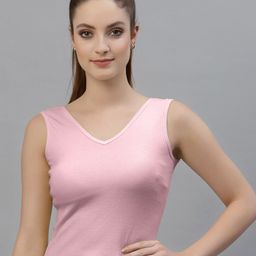 Friskers V-Neck Sleeveless Crop Tank Top-image-87