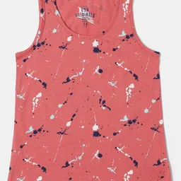 Jockey Girls Super Combed Cotton Floral Printed Cotton Tank Top-picture-50