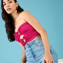 Uptownie Ring Accent Tube Top-image-60
