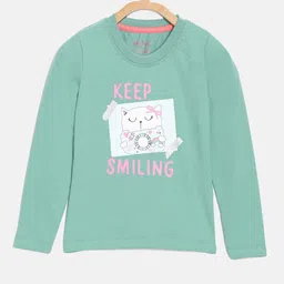 DIXCY SCOTT Slimz Girls Round Neck Print Cotton long Sleeves Top-image-80
