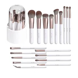 BS MALL Set Of 18 Premium Synthetic Powder Foundation Blush Contour Lip Brushes-7