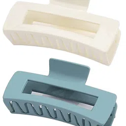 Xivir Set of 2 Rectangular Hair Claw Clips-17