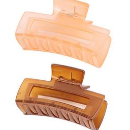 Xivir Set of 2 Rectangular Hair Claw Clips-21