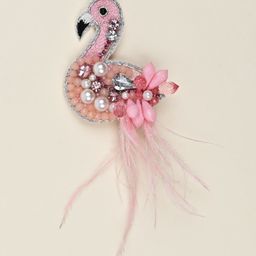 Aye Candy Girls Beaded Swan Alligator Hair Clip-picture-8
