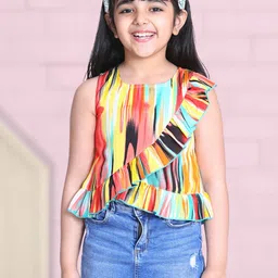 Cutiekins Girls Multicoloured Printed Top-13