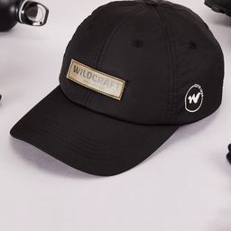 Wildcraft Adults Black & Brown Brand Printed Cotton Baseball Cap-image-17