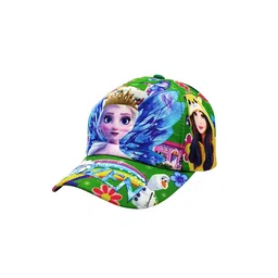 Zacharias Kids Frozen Printed Cotton Baseball Cap-image-65