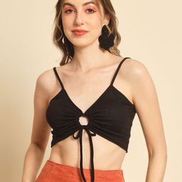 TANDUL Bralette Crop Top-image-9