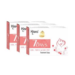 KISRA 7Days Acne & Dark Spots Treatment Face Soap-19