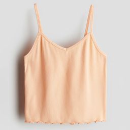 H&M Girls Ribbed Jersey Strappy Top-image-18