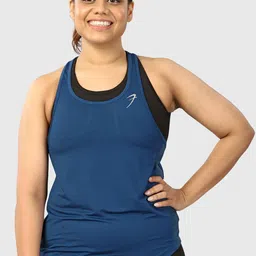 FUAARK Self Design Slim Fit Gym Tank Top-image-87