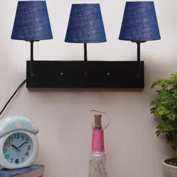 Devansh Blue Jute Cluster Wall-Mounted Lamp-image-42