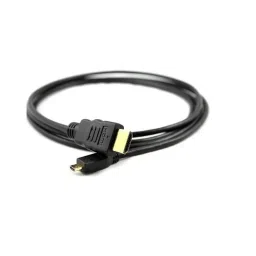 Black 1.5M Micro HDMI to, HDMI Copper-Clad Steel, Cable for Raspberry Pi 4B-1
